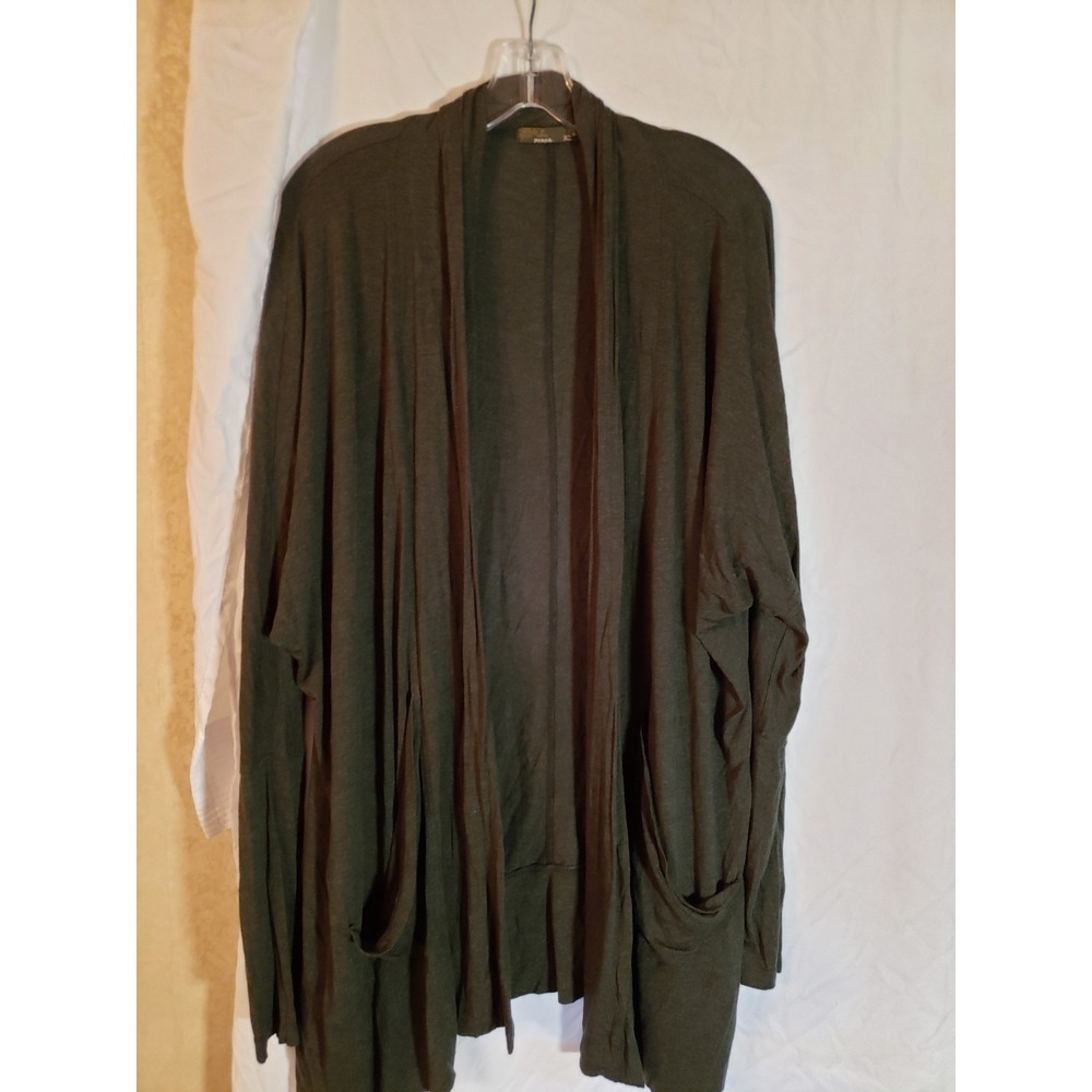 Women's Prana Green Cardigan Size XL